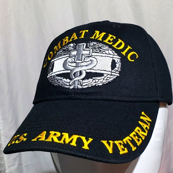 Military U.S. ARMY COMBAT MEDIC Hat - Picture 2 of 4